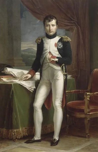Portrait de Napoleon Ier par Francois Gerard.