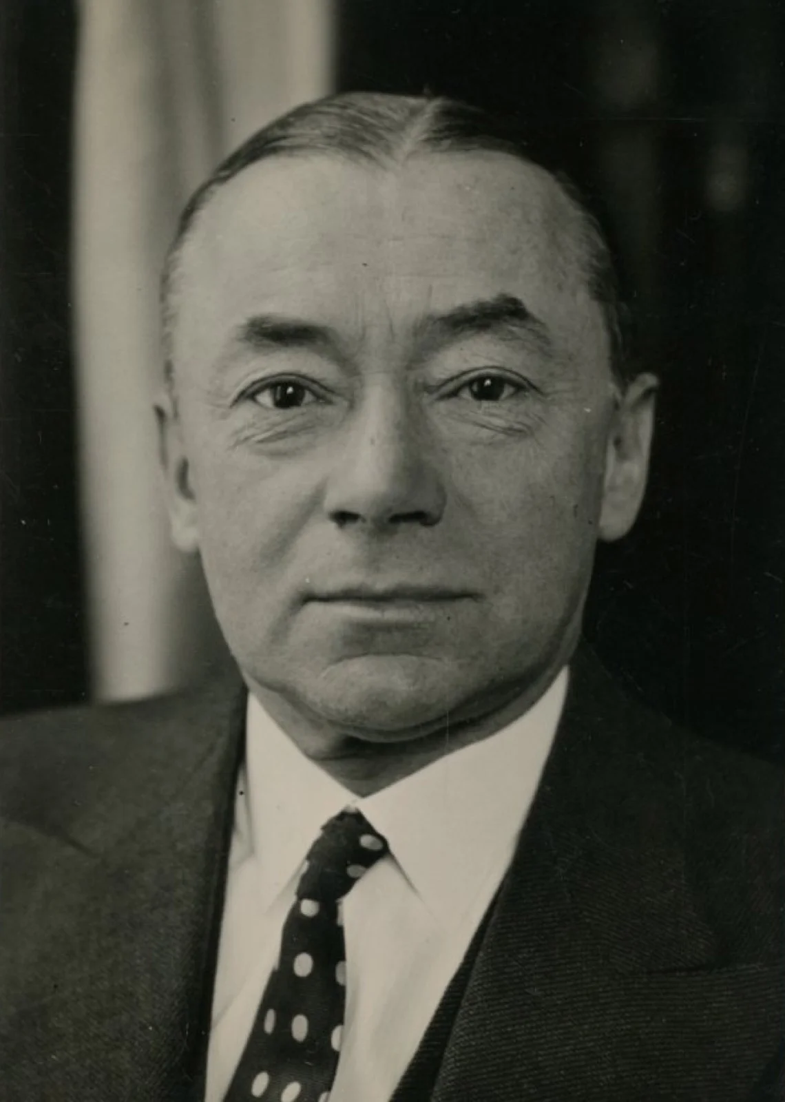 Portrait photographique de Paul Reynaud, président du Conseil, en 1940.